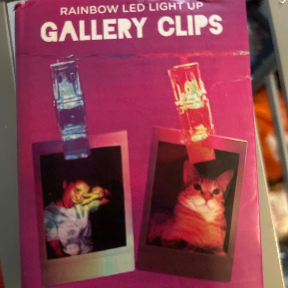 Led light clips